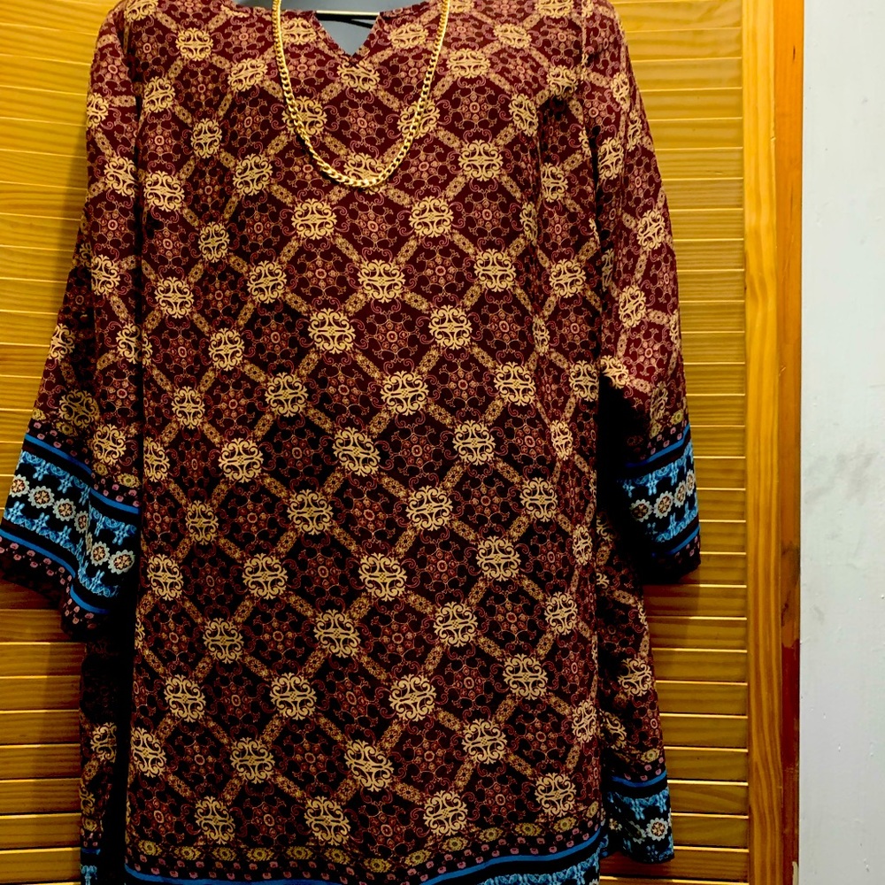 Multi colored Tunic